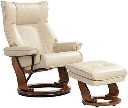 Morgan Swivel Recliner Chair With Ottoman